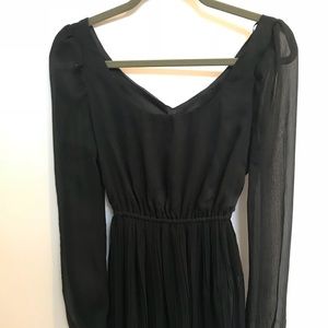 Boutique cut out back swing dress